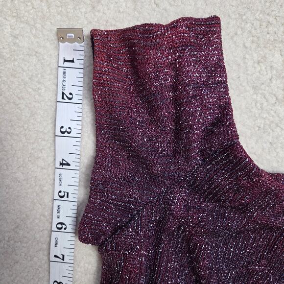 NWT David's Bridal 4 Off Shoulder Formal Evening Gala Sparkle Maxi Gown Dress - Picture 12 of 16